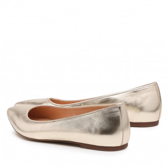 Chaussures Basses Ballerines R.Polański - 0727 Or Or 3 Chaussures Basses Ballerines R.Polański - 0727 Or Or – Image 3