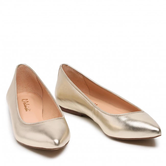 Chaussures Basses Ballerines R.Polański - 0727 Or Or 5 Chaussures Basses Ballerines R.Polański - 0727 Or Or – Image 5