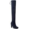 R.Polański Bottes Et Autres Cuissardes R.POLAŃSKI - 0761 Granat Zamsz Bleu Marine