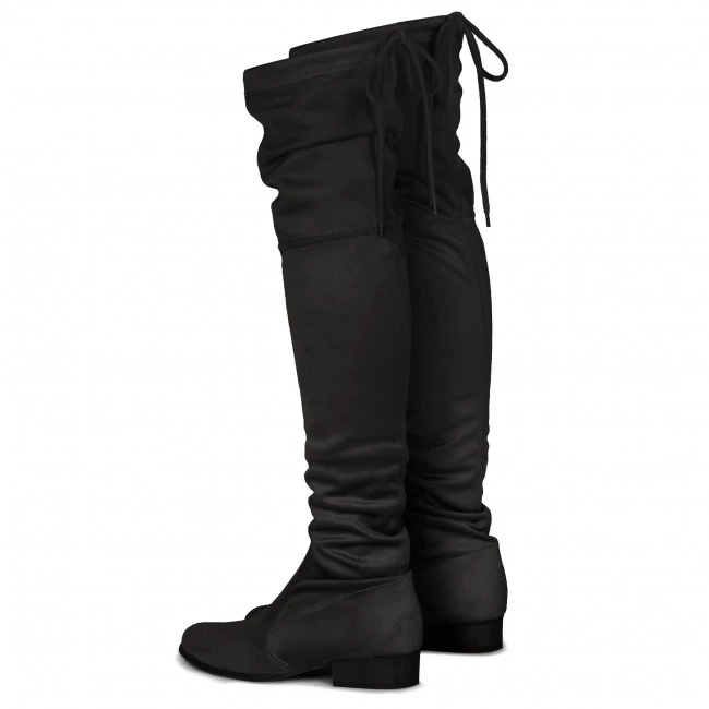 R.Polański Bottes Et Autres Cuissardes R.POLAŃSKI - 0794 Czarny Zamsz Noir 3 R.Polański Bottes Et Autres Cuissardes R.POLAŃSKI - 0794 Czarny Zamsz Noir – Image 3