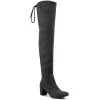 R.Polański Bottes Et Autres Cuissardes R.POLAŃSKI - 0802 Grafit Zamsz Gris