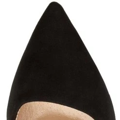 R.Polański Chaussures Basses Talons Aiguilles R.POLAŃSKI - 0808 Czarny Zamsz Noir -R.Polański Soldes Magasin 0000197759866 polbut 808 czarny anp 05