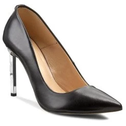 R.Polański Chaussures Basses Talons Aiguilles R.POLAŃSKI - 0808 Czarny Lico Noir