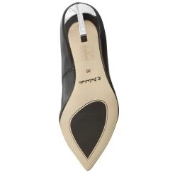 R.Polański Chaussures Basses Talons Aiguilles R.POLAŃSKI - 0808 Czarny Lico Noir -R.Polański Soldes Magasin 0000197760039 polbut 808 czarny anp 07