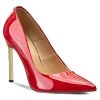 R.Polański Chaussures Basses Talons Aiguilles R.POLAŃSKI - 0808 Czerwony Lakier Rouge