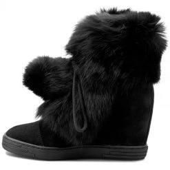 Bottes Et Autres Bottines R.Polański - 0842 Noir Noir -R.Polański Soldes Magasin 0000199042805 polbut 842 czarny jf 04