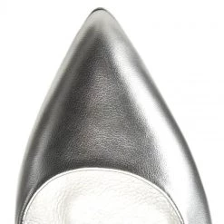 R.Polański Chaussures Basses Talons Aiguilles R.POLAŃSKI - 0847 Srebrny Lico Argent -R.Polański Soldes Magasin 0000199306501 polbut 847 srebrny lico jf 06