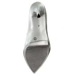 R.Polański Chaussures Basses Talons Aiguilles R.POLAŃSKI - 0847 Srebrny Lico Argent -R.Polański Soldes Magasin 0000199306501 polbut 847 srebrny lico jf 08