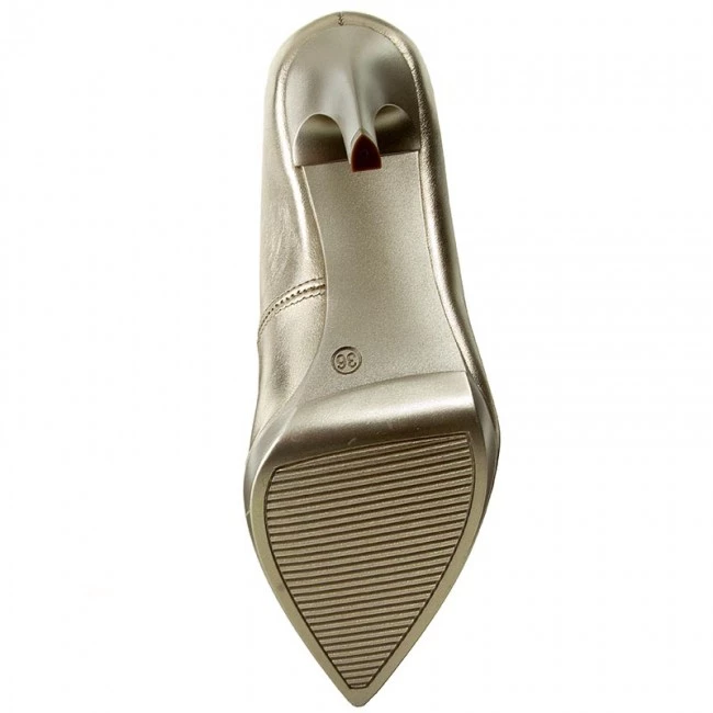 R.Polański Chaussures Basses Talons Aiguilles R.POLAŃSKI - 0847 Złoty Lico Or 6 R.Polański Chaussures Basses Talons Aiguilles R.POLAŃSKI - 0847 Złoty Lico Or – Image 6