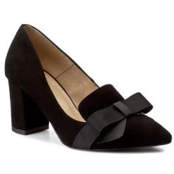 R.Polański Chaussures Basses R.POLAŃSKI - 0859 Czarny Zamsz Noir