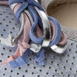 R.Polański Chaussures Basses Ballerines R.POLAŃSKI - 0870 Błękit Przec Bleu -R.Polański Soldes Magasin 0000199728594 4 ab