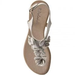 R.Polański Mules Et Sandales Tongs R.POLAŃSKI - 0830 Złoty Przecierany Or -R.Polański Soldes Magasin 0000199778940 5 pl