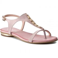 R.Polański Mules Et Sandales Sandales R.POLAŃSKI - 0826 Różowy Zamsz Rose