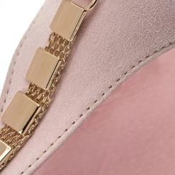 R.Polański Mules Et Sandales Sandales R.POLAŃSKI - 0826 Różowy Zamsz Rose -R.Polański Soldes Magasin 0000199790843 4 ek 1