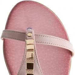 R.Polański Mules Et Sandales Sandales R.POLAŃSKI - 0826 Różowy Zamsz Rose -R.Polański Soldes Magasin 0000199790843 6 ek 1