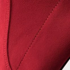 R.Polański Bottes Et Autres Cuissardes R.POLAŃSKI - 0761 Czerwony Zamsz Rouge -R.Polański Soldes Magasin 0000200157481 4 ki