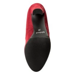 R.Polański Bottes Et Autres Cuissardes R.POLAŃSKI - 0761 Czerwony Zamsz Rouge -R.Polański Soldes Magasin 0000200157481 8 ki