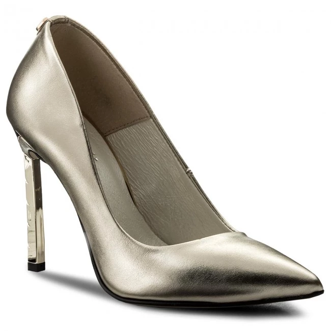 R.Polański Chaussures Basses Talons Aiguilles R.POLAŃSKI - 0808 Złoty Lico Or 1 R.Polański Chaussures Basses Talons Aiguilles R.POLAŃSKI - 0808 Złoty Lico Or