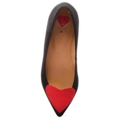 R.Polański Chaussures Basses Ballerines R.POLAŃSKI - 0912 Czarny Zamsz Noir -R.Polański Soldes Magasin 0000200499741 04 ai