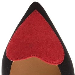 R.Polański Chaussures Basses Ballerines R.POLAŃSKI - 0912 Czarny Zamsz Noir -R.Polański Soldes Magasin 0000200499741 07 ai