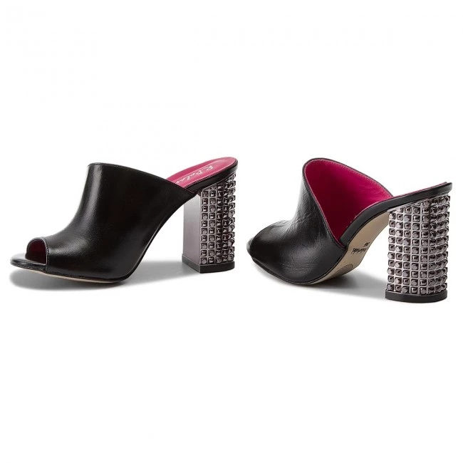 R.Polański Mules Et Sandales Mules / Sandales De Bain R.POLAŃSKI - 0936 Czarny Lico Noir 2 R.Polański Mules Et Sandales Mules / Sandales De Bain R.POLAŃSKI - 0936 Czarny Lico Noir – Image 2