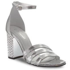 R.Polański Mules Et Sandales Sandales R.POLAŃSKI - 0931 Srebrny Kryształ Argent