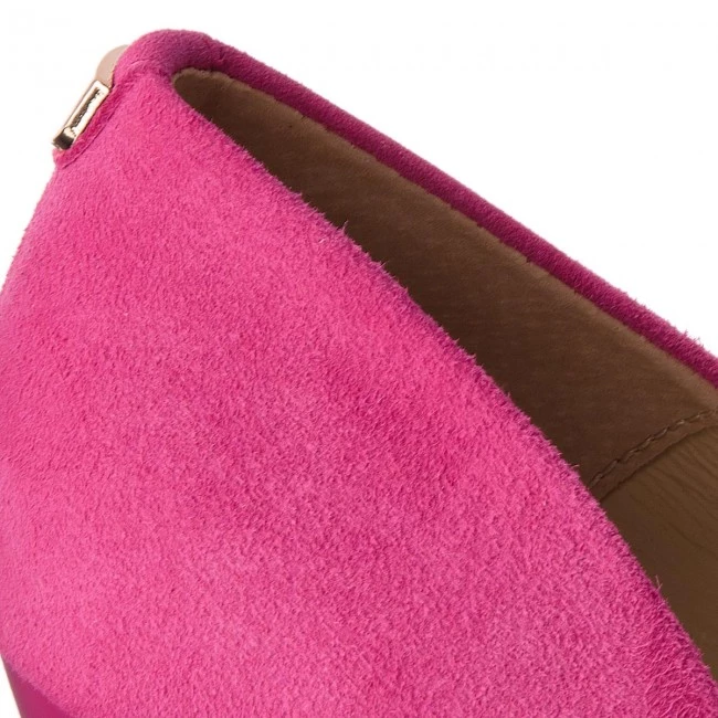 R.Polański Chaussures Basses Talons Aiguilles R.POLAŃSKI - 0760/A Magnolia Zamsz Rose 3 R.Polański Chaussures Basses Talons Aiguilles R.POLAŃSKI - 0760/A Magnolia Zamsz Rose – Image 3