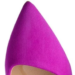 R.Polański Chaussures Basses Talons Aiguilles R.POLAŃSKI - 0760/A Fuksja Zamsz Violet -R.Polański Soldes Magasin 0000200579245 07 kt