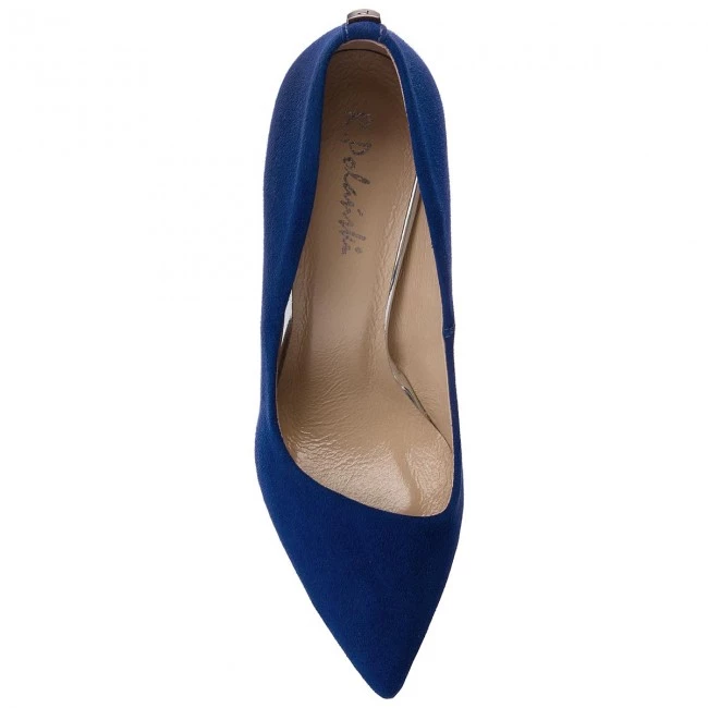 R.Polański Chaussures Basses Talons Aiguilles R.POLAŃSKI - 0760/A Chaber Zamsz Bleu 5 R.Polański Chaussures Basses Talons Aiguilles R.POLAŃSKI - 0760/A Chaber Zamsz Bleu – Image 5