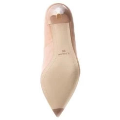 R.Polański Chaussures Basses Talons Aiguilles R.POLAŃSKI - 0760/A Beż Zamsz Beige -R.Polański Soldes Magasin 0000200586441 05 ab