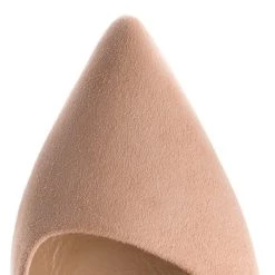 R.Polański Chaussures Basses Talons Aiguilles R.POLAŃSKI - 0760/A Beż Zamsz Beige -R.Polański Soldes Magasin 0000200586441 07 ab