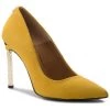 R.Polański Chaussures Basses Talons Aiguilles R.POLAŃSKI - 0808 Żółty Zamsz Jaune