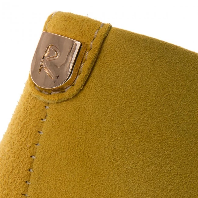 R.Polański Chaussures Basses Talons Aiguilles R.POLAŃSKI - 0808 Żółty Zamsz Jaune 3 R.Polański Chaussures Basses Talons Aiguilles R.POLAŃSKI - 0808 Żółty Zamsz Jaune – Image 3