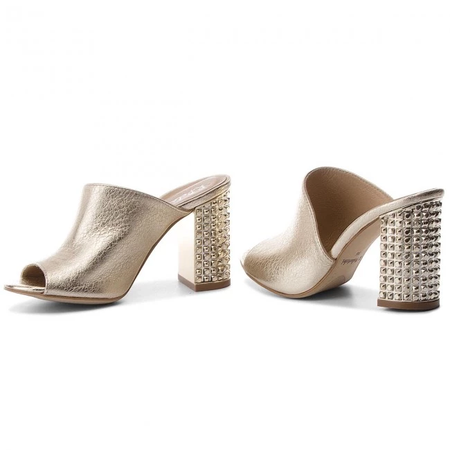 R.Polański Mules Et Sandales Mules / Sandales De Bain R.POLAŃSKI - 0936 Złoty Kryształ Or 2 R.Polański Mules Et Sandales Mules / Sandales De Bain R.POLAŃSKI - 0936 Złoty Kryształ Or – Image 2