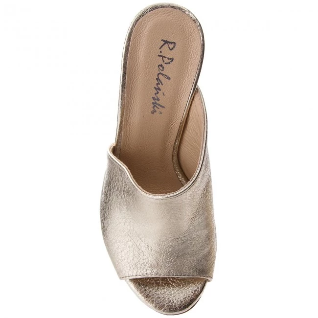 R.Polański Mules Et Sandales Mules / Sandales De Bain R.POLAŃSKI - 0936 Złoty Kryształ Or 5 R.Polański Mules Et Sandales Mules / Sandales De Bain R.POLAŃSKI - 0936 Złoty Kryształ Or – Image 5