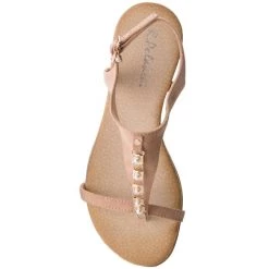 R.Polański Mules Et Sandales Sandales R.POLAŃSKI - 0939 Beż Zamsz Beige -R.Polański Soldes Magasin 0000200623719 04 wj