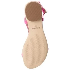 R.Polański Mules Et Sandales Sandales R.POLAŃSKI - 0939 Magnolia Zamsz Rose -R.Polański Soldes Magasin 0000200625317 05 de