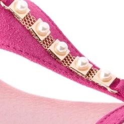 R.Polański Mules Et Sandales Sandales R.POLAŃSKI - 0939 Magnolia Zamsz Rose -R.Polański Soldes Magasin 0000200625317 06 de