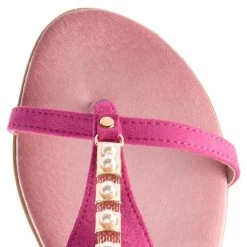 R.Polański Mules Et Sandales Sandales R.POLAŃSKI - 0939 Magnolia Zamsz Rose -R.Polański Soldes Magasin 0000200625317 07 de