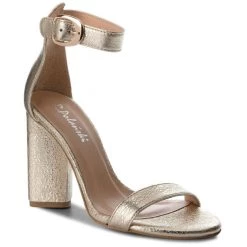 R.Polański Mules Et Sandales Sandales R.POLAŃSKI - 0876 Złoty Kryształ Or