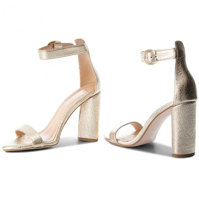 R.Polański Mules Et Sandales Sandales R.POLAŃSKI - 0876 Złoty Kryształ Or 2 R.Polański Mules Et Sandales Sandales R.POLAŃSKI - 0876 Złoty Kryształ Or – Image 2