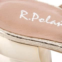 R.Polański Mules Et Sandales Mules / Sandales De Bain R.POLAŃSKI - 0940 Złoty Kryształ Or -R.Polański Soldes Magasin 0000200655604 06 ab