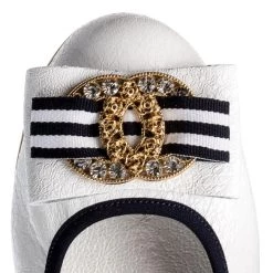 R.Polański Chaussures Basses Ballerines R.POLAŃSKI - 0943 Biały Kryształ Blanc 9 R.Polański Chaussures Basses Ballerines R.POLAŃSKI - 0943 Biały Kryształ Blanc -R.Polański Soldes Magasin 0000200670294 07 gh