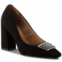 R.Polański Chaussures Basses R.POLAŃSKI - 0916 Czarny Zamsz Noir