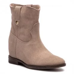 R.Polański Bottes Et Autres Bottines R.POLAŃSKI - 0880 Cappucino 42 Zamsz Beige