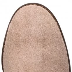 R.Polański Bottes Et Autres Bottines R.POLAŃSKI - 0880 Cappucino 42 Zamsz Beige -R.Polański Soldes Magasin 0000200931760 07 mt kopia