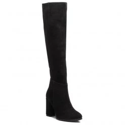 R.Polański Bottes Et Autres Cuissardes R.POLAŃSKI - 0973 Czarny Zamsz Noir