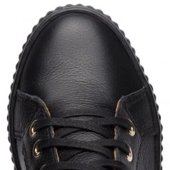 R.Polański Chaussures Basses Sneakers R.POLAŃSKI - 0959 Czarny Lico/Zielony Noir -R.Polański Soldes Magasin 0000200980683 07 pl 1