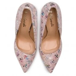 R.Polański Chaussures Basses Talons Aiguilles R.POLAŃSKI - 0808 Bolt Różowy Multicolore, Rose 10 R.Polański Chaussures Basses Talons Aiguilles R.POLAŃSKI - 0808 Bolt Różowy Multicolore, Rose -R.Polański Soldes Magasin 0000201161777 06 kb