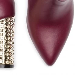 R.Polański Bottes Et Autres Bottines R.POLAŃSKI - 0975 Bordo Lico Bordeaux -R.Polański Soldes Magasin 0000201161999 07 kb